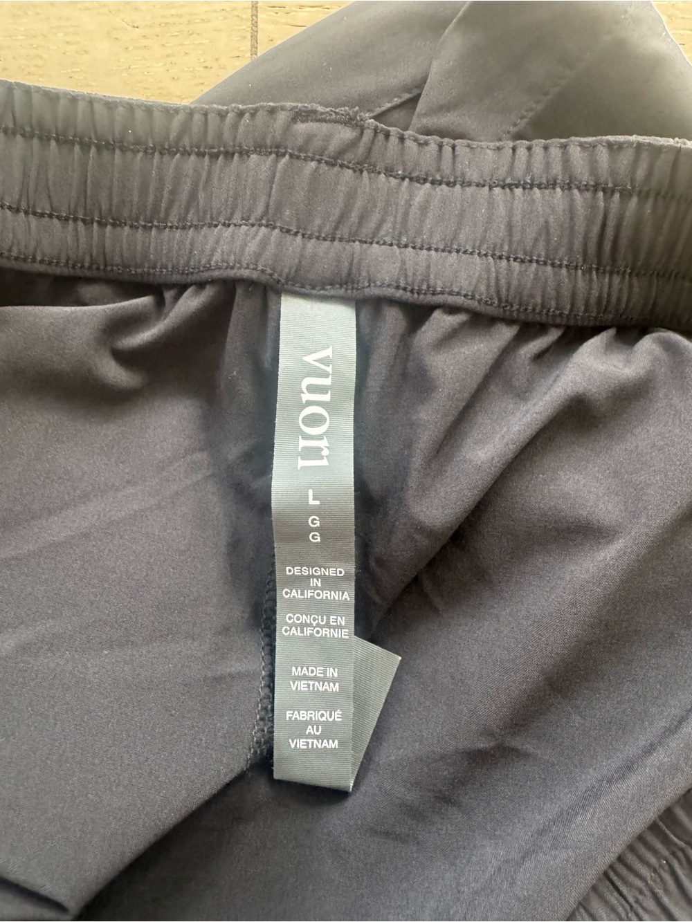Vuori High Waist Athletic Shorts in Black - Picture 5 of 5